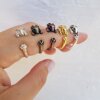 Kaninchen Ring,Tier Ring, Ring Hase,Tier Wickelring