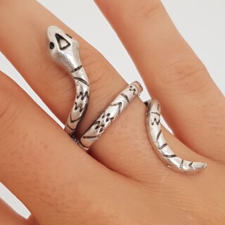 Silver Snake Ring