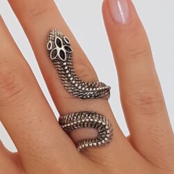 Silver Snake Ring