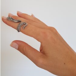 Silver Snake Ring