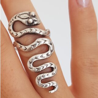 Silver Snake Ring