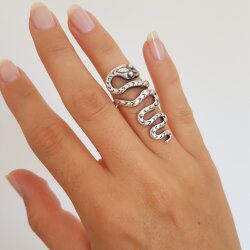 Silver Snake Ring