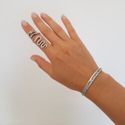 Silver Snake Ring