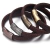 Stainless Steel Magnetic Clasp, Magnetic Bracelet Clasp, Leather Bracelet Clasp