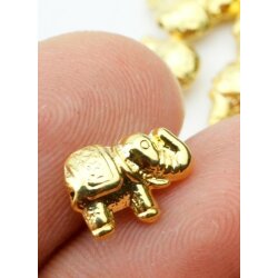 8 pcs Elephant Beads, Elephant Spacer Bead