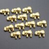 8 stk Metallperlen Elefant, Zwischenperlen Elefant