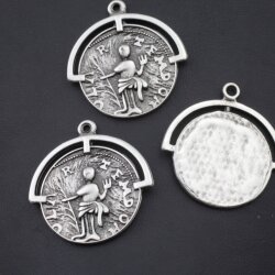 5 Römischer Münzanhänger, Griechische Münze
