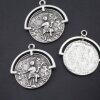 5 Roman Coin Pendant, Greek Coin Charms