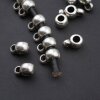 50 Bail Beads Spacers, Bail Charms