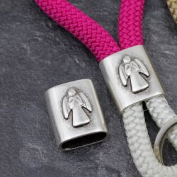 1 Guardian Angel Keychain Findings, Slider Beads