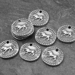 10 Lion Charms Pendant