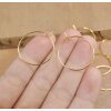 10 Pairs 25 mm Earring Hoops, Hoop Ear Wire