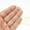 10 Pairs 25 mm Earring Hoops, Hoop Ear Wire