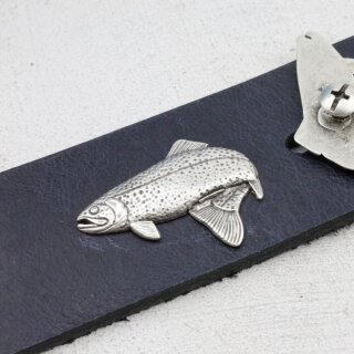 5 Fisch Concho, Concho für Ledergürtel, Armband, Hut Concho