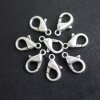 20 Lobster Claw Clasp, jewelry clasps 14x8 mm