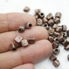 20 antique copper spacer beads