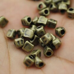 20 Antique Brass Spacer Beads
