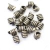 20 Spacer Beads, antique brass