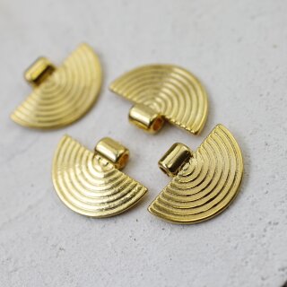 10 Stammesanhnger, Ethnische Anhnger Charms 17*24 mm Gold