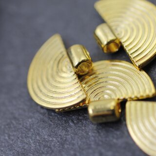 10 Stammesanhnger, Ethnische Anhnger Charms 17*24 mm Gold