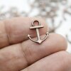 20 Antique Copper Anchor Charms Pendant