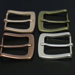 Rosepearl Belt Buckle for 4 cm snap belts, Leather Strap Buckle