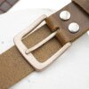 Rosepearl Belt Buckle for 4 cm snap belts, Leather Strap Buckle