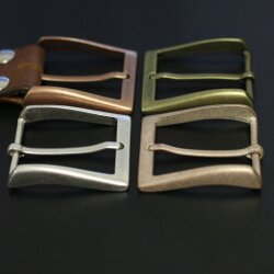 Rosepearl Belt Buckle for 4 cm snap belts, Leather Strap...