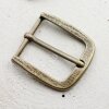 Antique Brass Belt Buckle for 4 cm snap belts, Leather Strap Buckle