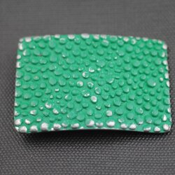 Belt Buckle Burling, 7,3*5 cm, shabby green