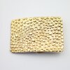 Noppen Gürtelschnalle7,3x5,0 cm gold