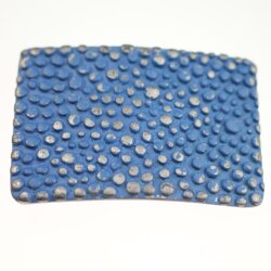 Belt Buckle Burling, shabby blue, 7,3*5 cm