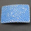 Belt Buckle Burling, shabby blue, 7,3*5 cm