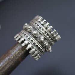 Damen Ring Filigraner Burg Antik Silber Ring