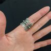 Filigree Ring Castle Antik Boho Silver Ring