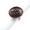 Blossom Ring Pistils Stylish Ring Statement Ring Old Copper Ring