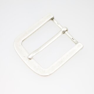 Altsilber Dornschliee fr 4 cm Wechsgrtel, Ledergrtel