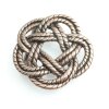 Belt Buckle knot, Gordian knot, 6,5 cm, antique copper