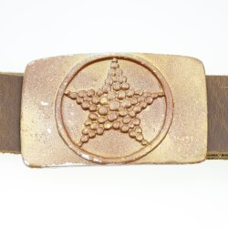 Copper look Star Belt Buckle, Star Buckle for snap...