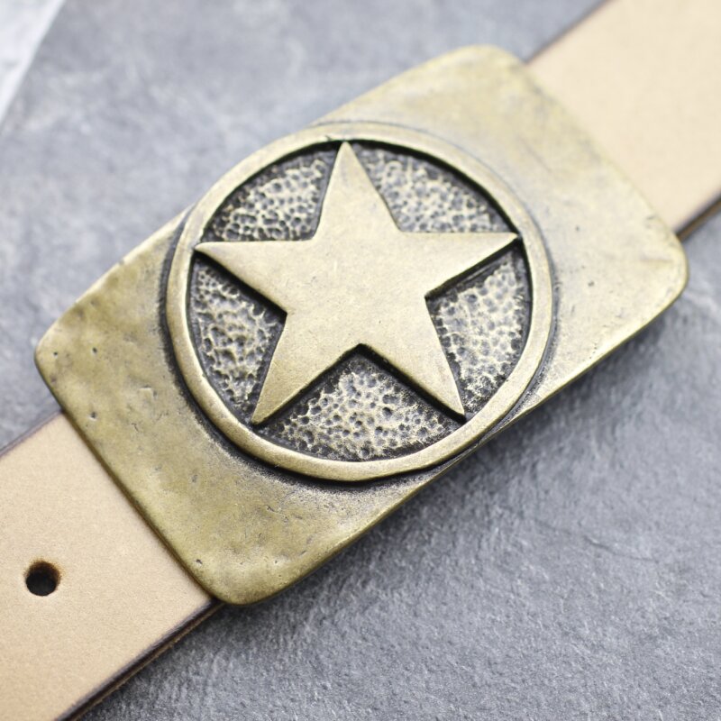Antique Brass Star Belt Buckle, 22,80 €