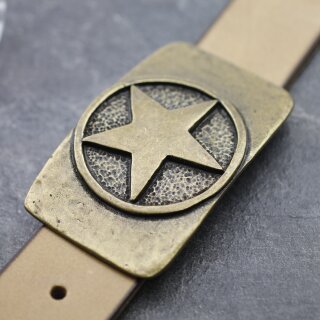 Antique Brass Star Belt Buckle, 22,80 €