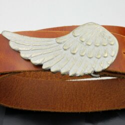 Goldpearl Angel Wing Belt buckle
