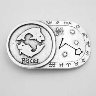 Zodiac Sign Pisces, Star Sign, 9,3x5,5 cm