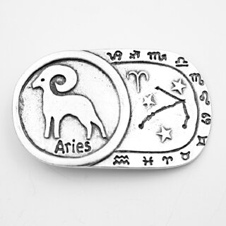 Zodiac Sign Aries, Star Sign, 9,3x5,5 cm