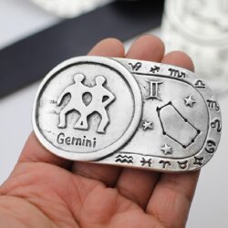 Zodiac Sign Gemini, Star Sign, 9,3x5,5 cm