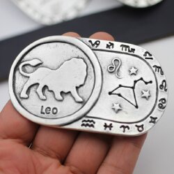 Zodiac Sign Leo, Star Sign, 9,3x5,5 cm