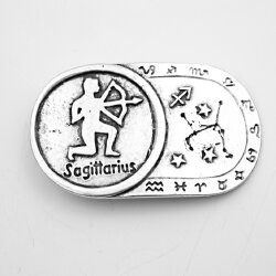 Zodiac Sign Sagittarius, Star Sign, 9,3x5,5 cm