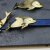 5 Delfin Schiebeperlen für 10x2,5 mm Flaches Leder, gold