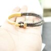 1 Set Matte Gold Plated Hook Clasp Half Cuff Bracelet Findings, Bracelet Clasps