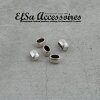 10 metal Sliderbeads 12x7 mm, antique silver